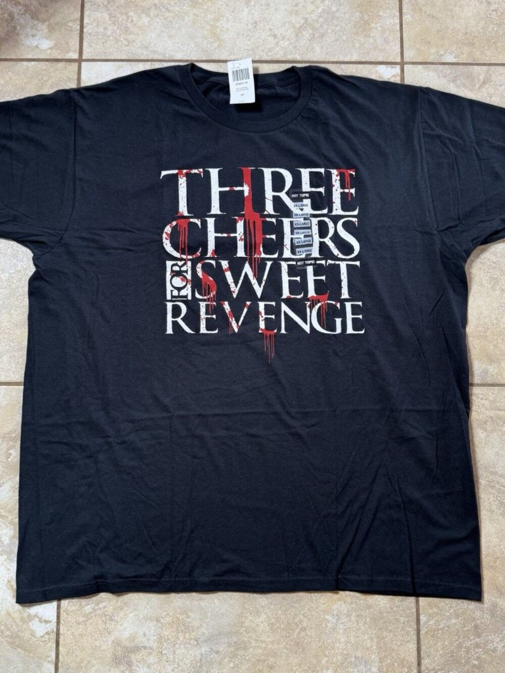 My Chemical Romance Three Cheers T-Shirt 2XL New With Tags Optima MCR